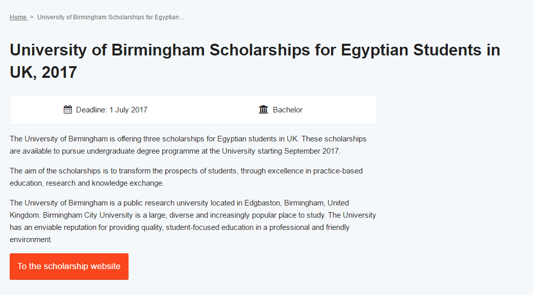 Scholarship